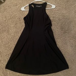 Medium Outdoor Voices Black Athena Dress